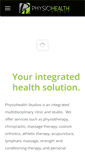 Mobile Screenshot of physiohealthstudios.com